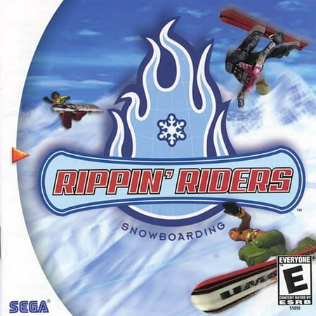 Rippin' Riders Snowboarding NEW factory sealed Sega (Best Dreamcast Racing Games)