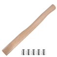thumbnail image 5 of Replacement Wooden Tool Handle Wood Handle with Wedges for Builders Anti-Slip Labor-Saving 1Set, 5 of 5