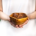 thumbnail image 2 of Rainforest Bowls Star Teak Wood Bowl 2-Pack, 2 of 5
