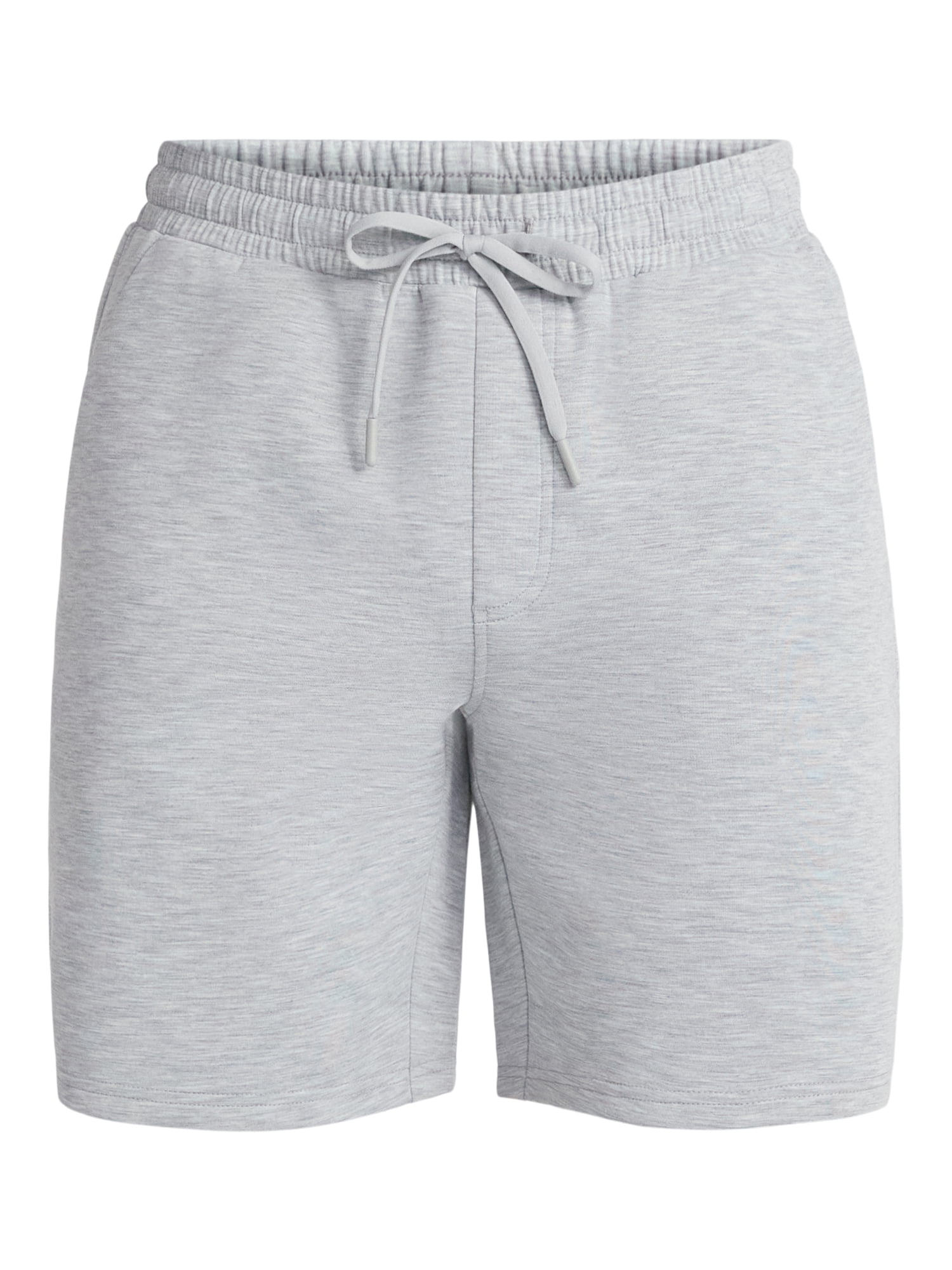 Athletic Works Men's and Big Men's Fusion Double Knit Shorts 8" Inseam, Sizes S-5XL