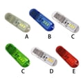 thumbnail image 4 of Matsuzay Luces LED USB para teclado, luz nocturna, libro de lectura, lámpara de ambiente para con carcasa transparente, banco de energía Iluminación y accesorios Rojo, 4 of 6