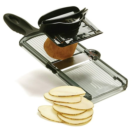 - Black Dual Thickness Manual Mandoline Slicer, Black By Norpro