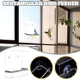 thumbnail image 5 of Teissuly Outdoor Transparent Acrylic Fixed Feeder For Birds And Small Animals, 5 of 9