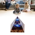 thumbnail image 1 of Pyramide Orgone, Pyramide de Méditation en Résine de Chakra pour Énergie Positive, 1 of 8