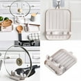 thumbnail image 2 of Fdelink Kitchen Rest with Drip Pad Heat Anti Slip Pp Food Safty Spoon Rest Holder for Stove Top Spoons Ladles Tongs White, Storage Organizer, Storage Racks and Shelving, 2 of 9