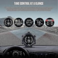 thumbnail image 3 of Autool X95 Multifunctional Gps Speedometer Car Hud Gps Head Up Display 3.5 Speed Km/h Mp/h Car Digital Inclinometer Compass Indicator Latitude Longitu, 3 of 4