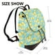 thumbnail image 2 of Fotbe Yellow Lemon Mochila Bolso con Estampado para Mujer, Mochila Antirrobo de Nylon Impermeable, Bolsa Ligera de Hombro, 2 of 4