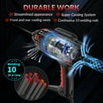 thumbnail image 5 of GZ GUOZHI 110V 130A Portable Handheld Stick ARC Welder Machine, Digital Display, IGBT Inverter, Ergonomic Design (3.7LB), 5 of 10