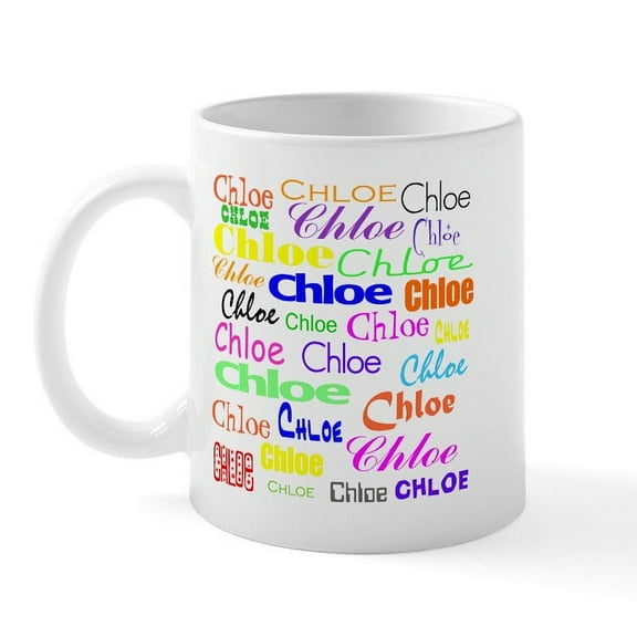 CafePress - Chloe All Over Mug - 11 oz Ceramic Mug - Novelty Coffee Tea Cup