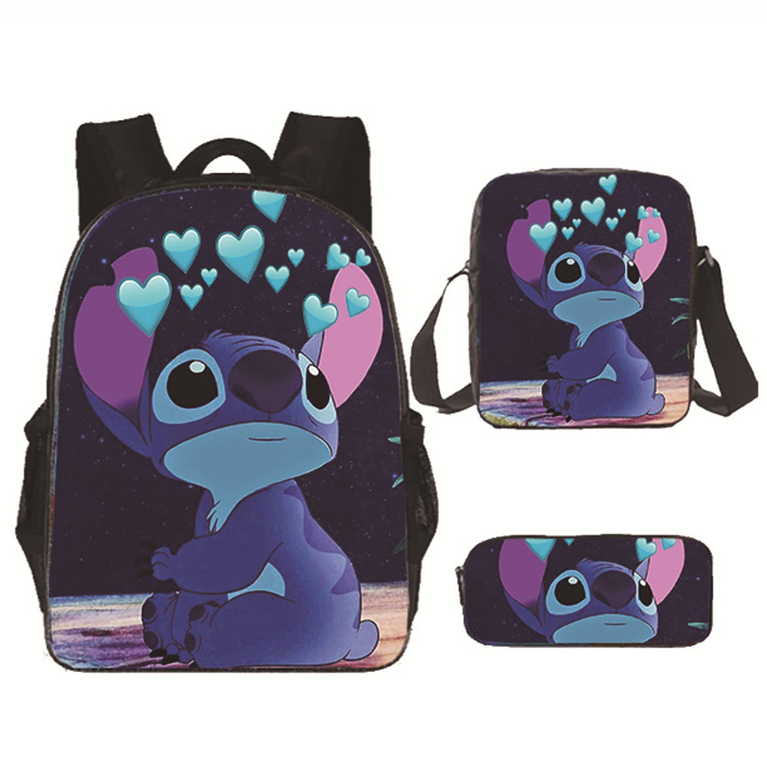 Stitch Backpack Three-pack Children's Student Backpack Children's ...