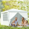 thumbnail image 1 of Costway Outdoor 10'x10' Heavy Duty Wedding Party Tent Canopy Side Walls, 1 of 10