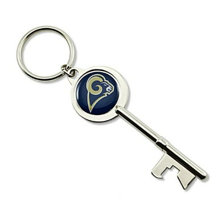 NFL St. Louis Rams Skeleton Key Bottle Opener Key Ring