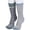 grey sheep, variant on womens super soft fully cushioned thermal boot socks-2 pr pack