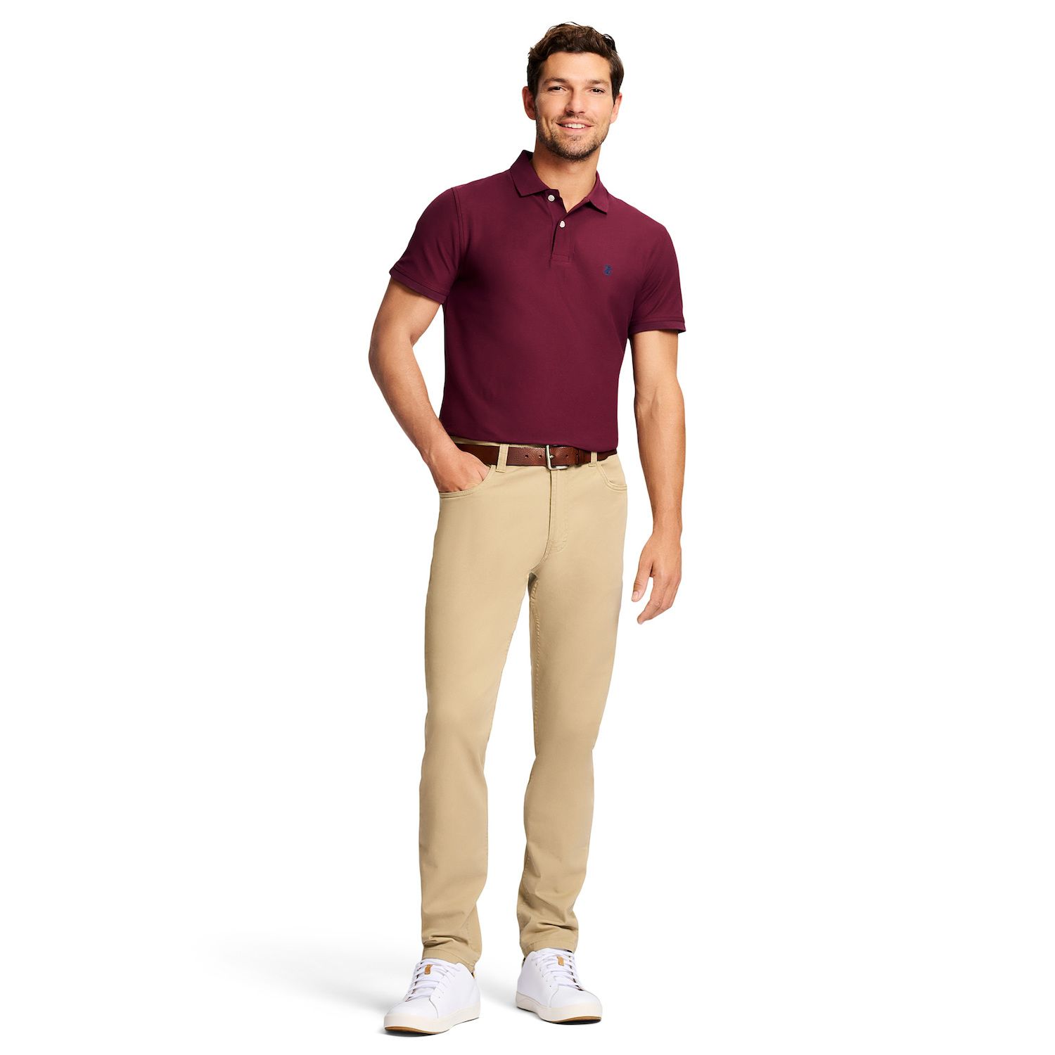Men s IZOD Saltwater 5 Pocket Straight Leg Pants Color Asphalt Size 36X32 Walmart