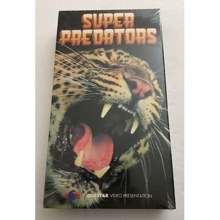 Super Predators(VHS,2000)Africas Best Wildlife On Video-RARE VINTAGE-SHIPS N (The Best Comedian In Africa)