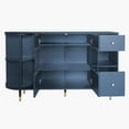 thumbnail image 6 of M optimized Rotating Storage Cabinet, 51'' Organizer with Turntable, 2 Doors, 2 Drawers, Built-in Shelves, Metal Legs, Home Furniture for Kitchen Living Room, 6 of 9