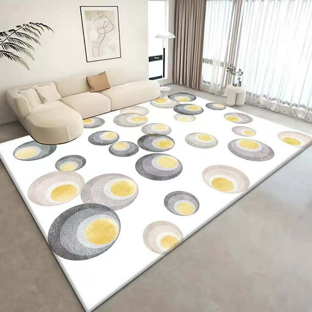 Alfombras de baño, alfombras para sala de estar, la alfombra de la sala de estar es geométricamente buena para uso doméstico, el dormitorio está cubierto con tapetes y la alfombra de la mesita de noch