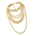 thumbnail image 1 of Collar Sunnimix Mujer Gargantilla Cadena Múltiples Capas, 1 of 8