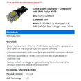thumbnail image 2 of Check Engine Light Bulb - Compatible with 1993 Dodge W150, 2 of 2