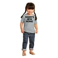 thumbnail image 4 of Cool Daddy's New Homie Fathers Day Toddler Boy Girl T Shirt Infant Toddler Brisco Brands 12M, 4 of 6