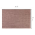 thumbnail image 4 of Unique Bargains 6 Pack Polyvinyl Chloride Placemats for Kitchen Dining Table Bronze, 4 of 7