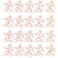thumbnail image 1 of Yuarrent Paquete de 100 adornos colgantes Material de primera Colgante de Artesanía Diseño único Decoración navideña Rodajas de Kits de decoración para fiestas rojo blanco Winkel Yuarrent HA059725-01B, 1 of 6