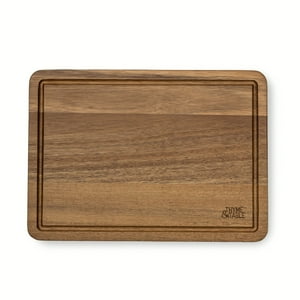 Thyme & Table Acacia Wood Cutting Board, 10" x 14"