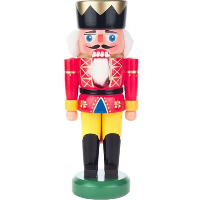 Alexander Taron 012-015-1 Dregeno Nutcracker - Roi Rouge avec des Détails Dorés