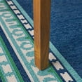 thumbnail image 5 of Jaxson Outdoor 3 Piece Acacia Wood Bistro Set with Straight Legged Table, Teak, 5 of 6
