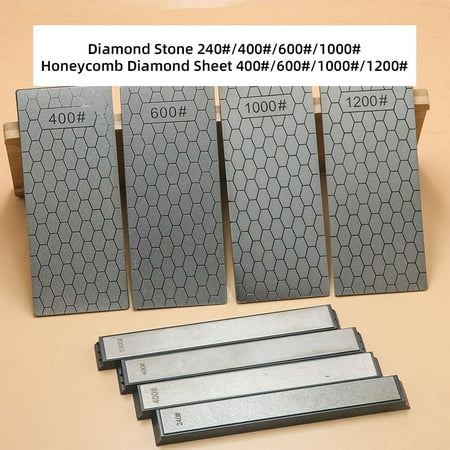 

Diamond Bar Sharpening Stone Knife Sharpener Natural Whetstone Grinding Tool Kitchen Accessories Honing Apex 120-10000 Grit Set
