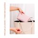 thumbnail image 5 of Bolsa de cosméticos de PU bolsa de almacenamiento de maquillaje multiusos resistente al agua para suministros de viaje, 5 of 8