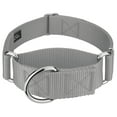 thumbnail image 3 of Country Brook Petz® 1 1/2 inch Silver Martingale Heavyduty Nylon Dog Collar, Extra Large, 3 of 7