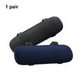thumbnail image 6 of Jygee 1 Pair Home Office Chair Armrest Portable Removable Computer Stool Arm Support Cushion Arms Rest Pad Accessory Navy Blue, 6 of 6