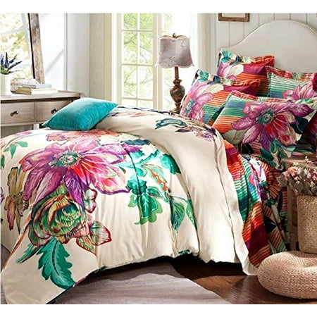 Lelva Bohemia Exotic Bedding Set Bohemian Duvet Covers Boho