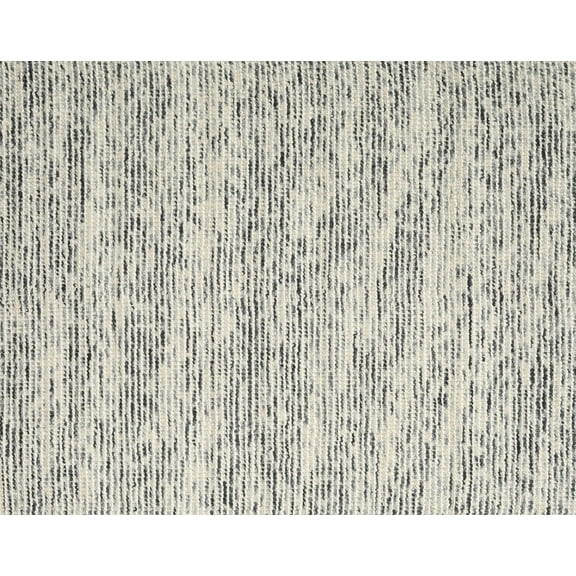 Ahgly Company Machine Washable Indoor Rectangle Contemporary Gunmetal Gray Area Rugs, 5' x 7'