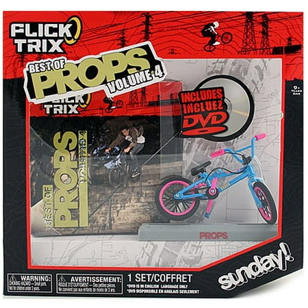 Best of Props Volume 4 [sunday!]Fully functional BMX finger bikes that feature front & back breaks By Flick