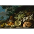 thumbnail image 2 of Luis Meléndez 24x18 Gold Ornate Framed and Double Matted Museum Art Print Titled - The Afternoon Meal (La Merienda) (ca. 1772), 2 of 4
