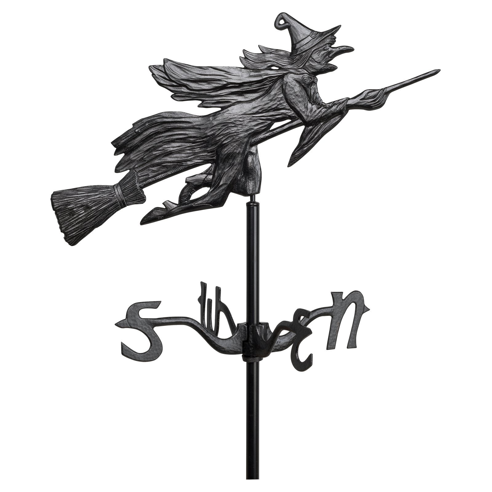 Whitehall Flying Witch Garden Weathervane by Whitehall Products LLC