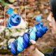 thumbnail image 4 of Botella de agua para niños, color camuflaje, personalizada, plegable, para niños (azul), 4 of 4