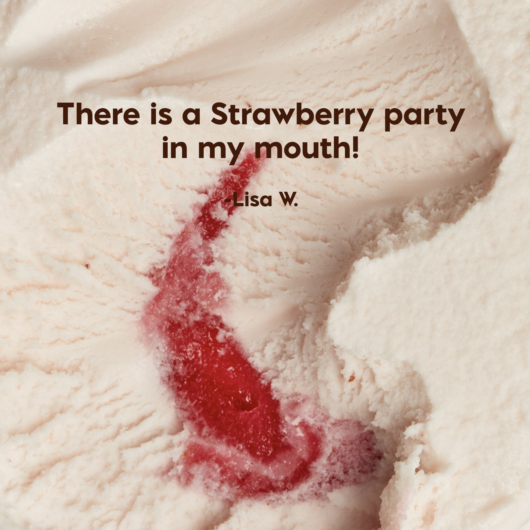 NICK'S Strawbär Swirl Light Ice Cream