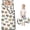 Cat with Glasses Beige Pattern, variant on Party Cat and Yarn Teal Pattern Teens Toddler Nap Mat with Pillow, Sleeping Mat Bag for Preschool Daycare 59"x22"