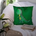 thumbnail image 3 of Carolines Treasures BB7401PW1414 Tyrannosaurus Rex Watercolor Fabric Decorative Pillow  14Hx14W multicolor, 3 of 4