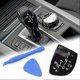 thumbnail image 2 of Car Shift Knob Panel Gear Button Cover Emblem M Performance Sticker For BMW X1 X3 X5 X6 M3 M5 F01 F10 F30 F35 F15 F16 F18, 2 of 5