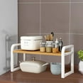 thumbnail image 2 of Bxaolu Cabinet Organizer Spice Rack, Kitchen Storage Organizer Shelf for Countertop, Metal Seasoning Storage Shelf for Kitchen, Countertop, Dining Room, 2 of 6