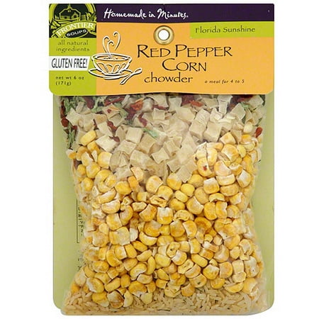 Homemade In Minutes Red Pepper Corn Chowder Soup Mix, 6 oz (Pack of
