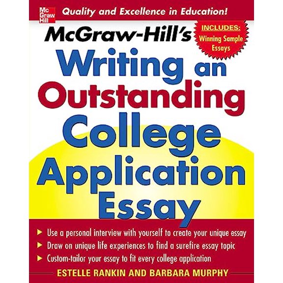 Pre-Owned McGraw-Hill's Writing an Outstanding College Application Essay (Paperback) 0071448136 9780071448130