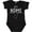 AB-Black, variant on Inktastic It's Home- State of New Jersey Outline Boys or Girls Baby Bodysuit