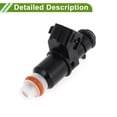thumbnail image 4 of Inyector de combustible No.16450RWK003 para Honda Civic 1.8 2012-2015, boquilla de combustible negra, 1 Pc, 4 of 7