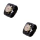 thumbnail image 4 of Sonducket Reloj de para hombre, reloj de de aleación de cuero, relojes de para marido y novio, accesorios de visualización de tiempo, negocios Negro 2Conjunto, 4 of 6
