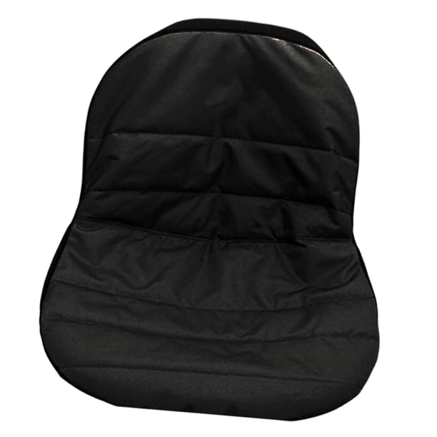 Funda para asiento de cortacésped con asiento, accesorios impermeables, cómoda y antideslizante. Negro